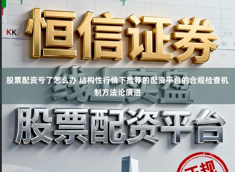 股票配资亏了怎么办 结构性行情下推荐的配资平台的合规检查机制方法论演进
