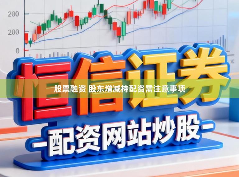 股票融资 股东增减持配资需注意事项